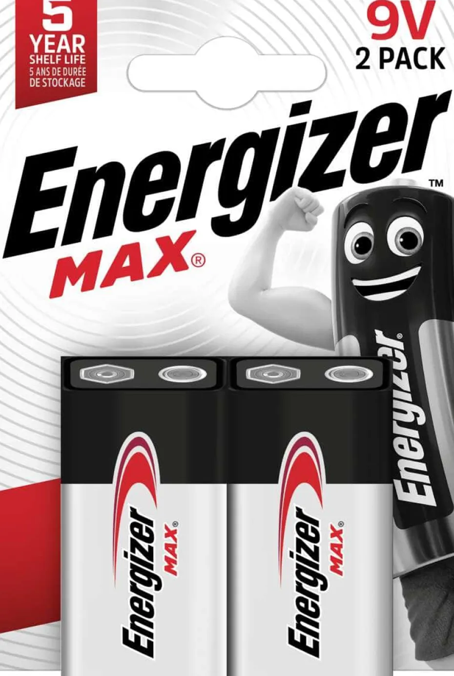 Energizer® Max 9v 2pk