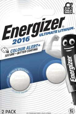 Energizer® CR2016 batterier 6pk