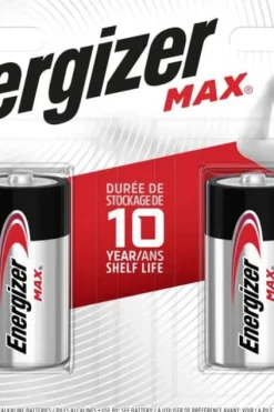 Energizer® Max C LR14 batterier 4pk
