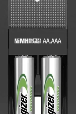 Energizer® minilader for 2 x AAA batterier