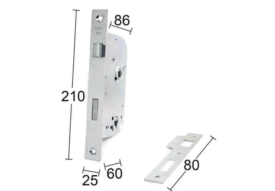 Erstatningslås 6410 vendbar
