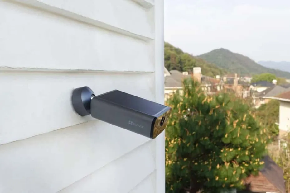 EZVIZ EB5 4K Smart Hjem Solar Batteri Kamera