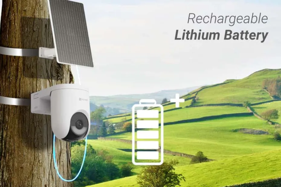 EZVIZ HB8 4G Batterikamera for utendørs bruk