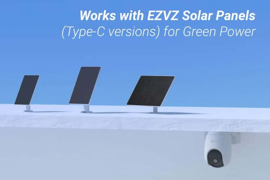 EZVIZ HB8 4G Batterikamera for utendørs bruk