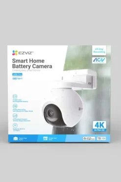 EZVIZ HB8 Pro 4K batteridrevet Wi-Fi sikkerhetskamera