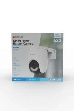 EZVIZ HB8Lite 2K batteridrevet Wi-Fi-kamera for panorering og tilt