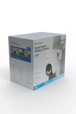 EZVIZ HB8Lite 2K batteridrevet Wi-Fi-kamera for panorering og tilt