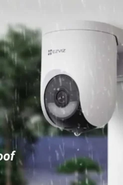 EZVIZ HB8Lite 2K batteridrevet Wi-Fi-kamera for panorering og tilt