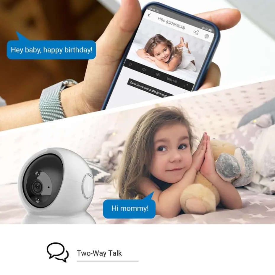 EZVIZ H6c FHD Innendørs Wi-Fi Kamera