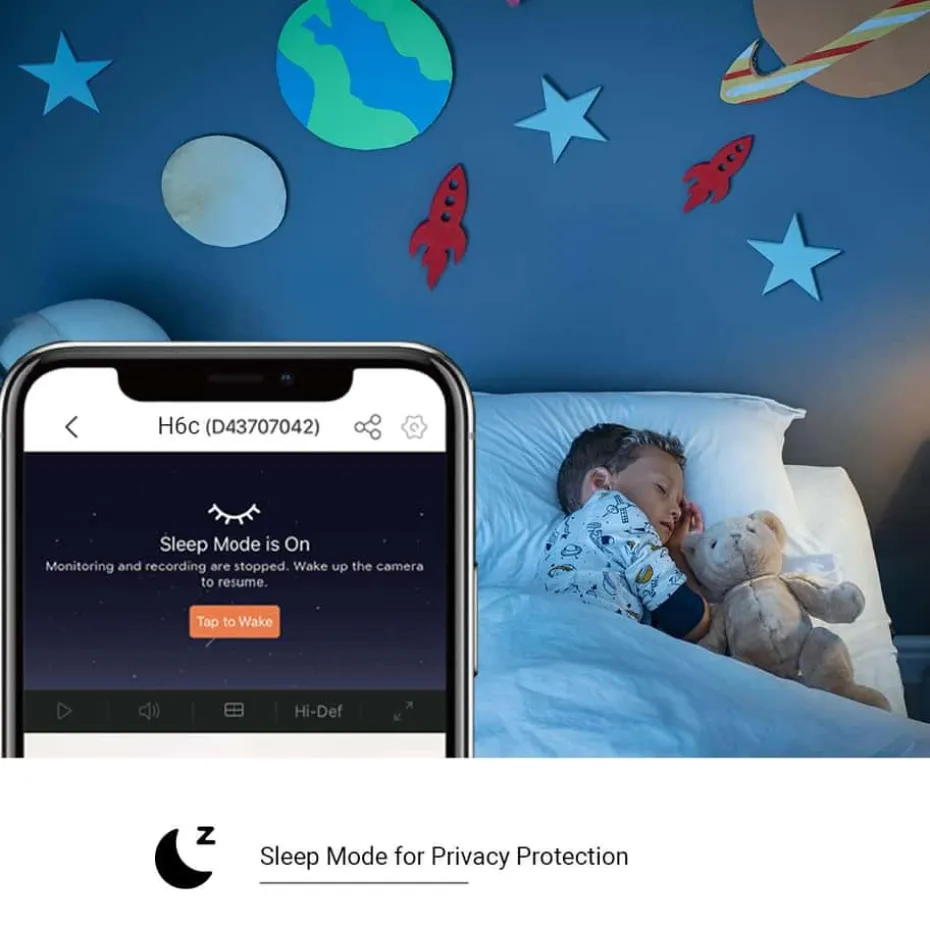 EZVIZ H6c FHD Innendørs Wi-Fi Kamera
