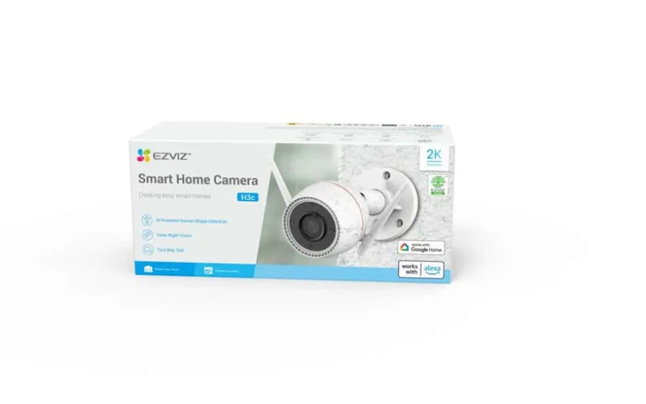 EZVIZ H3C 2K Wi-Fi Smart hjemmekamera
