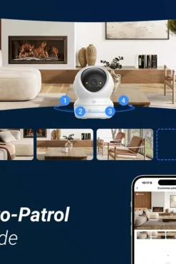 EZVIZ H6c Pro 3K Innendørs Wi-Fi Kamera