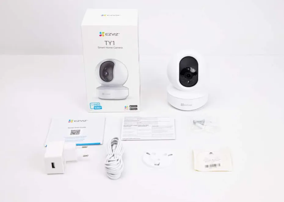 EZVIZ TY1 Smart Wi-Fi med panorerings- og vippekamera