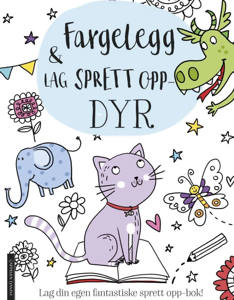 Fargelegg og lag sprett opp - dyr