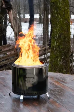 FCC Volcano Fury medium black båltønne