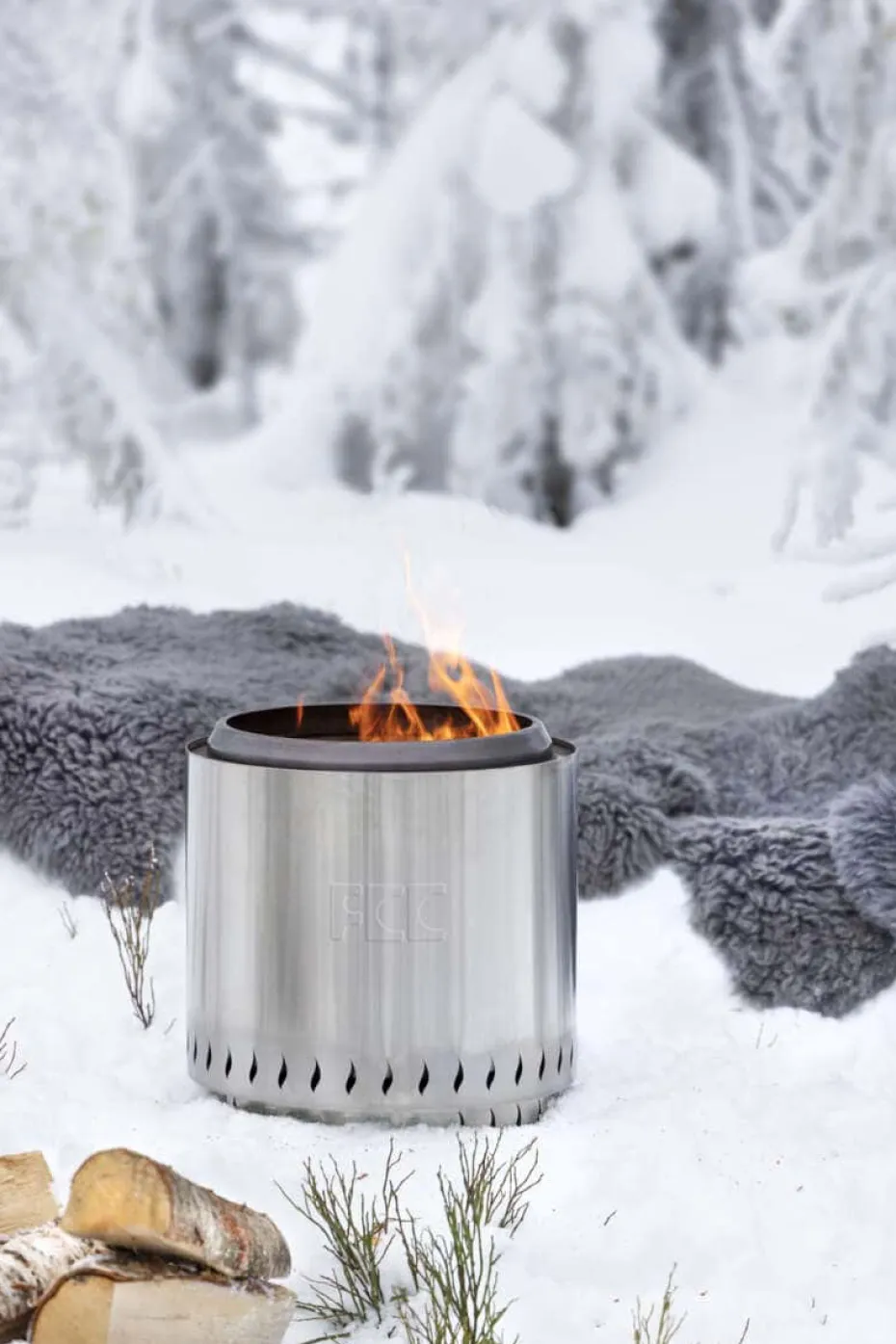 FCC Volcano Small båltønne