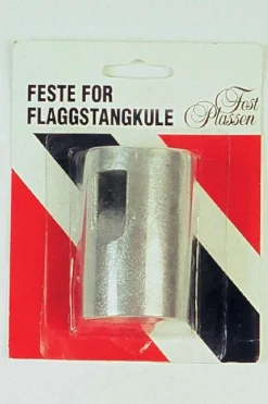 Feste til flaggstangkule 50 mm