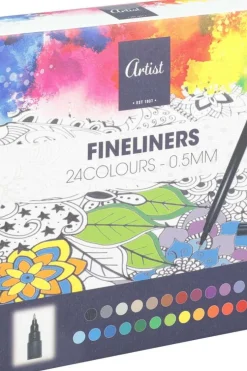 Fineliners tusjer 24pk
