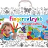 Fingeravtrykk aktivitetskoffert