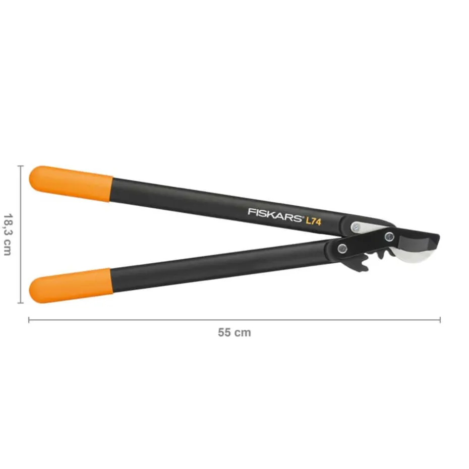 Fiskars PowerGear rydningssaks medium m/sideskjær