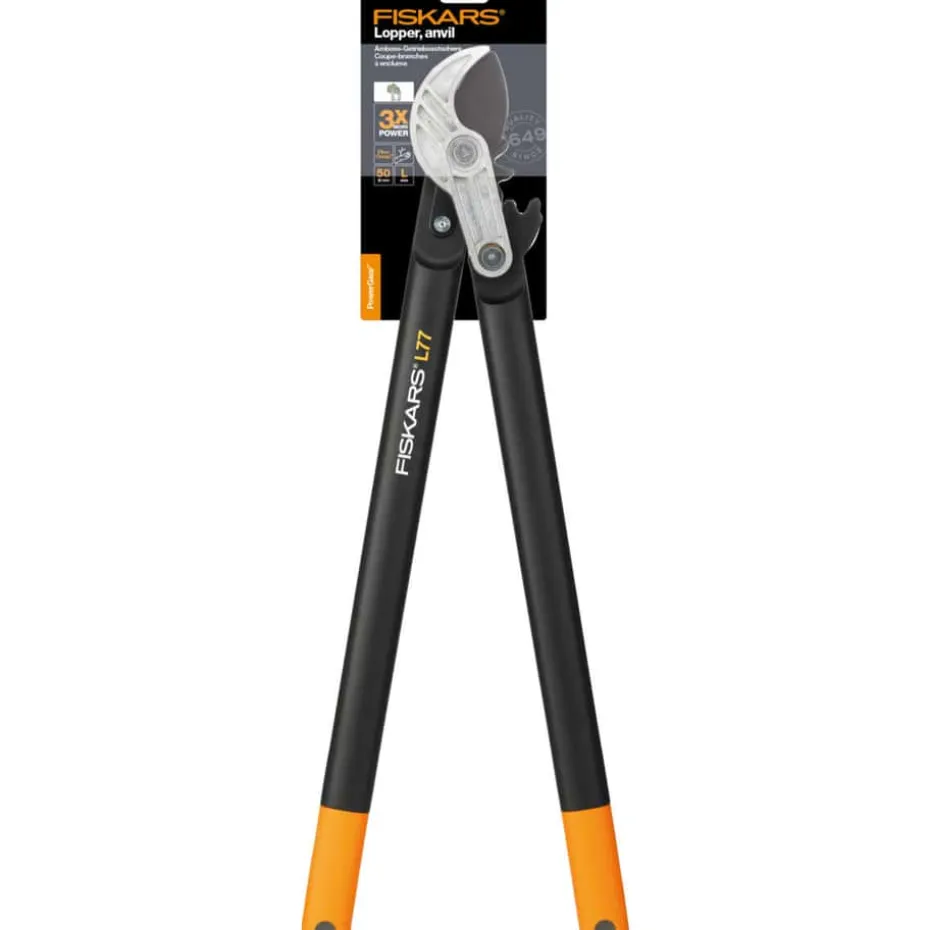 Fiskars PowerGear rydningssaks stor m/motskjær