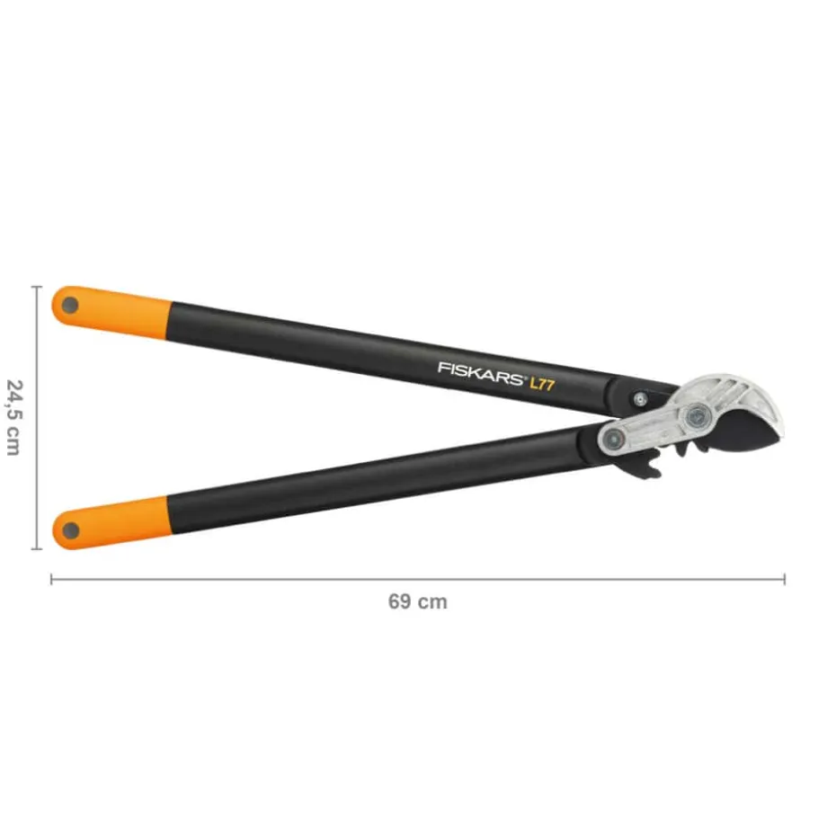 Fiskars PowerGear rydningssaks stor m/motskjær