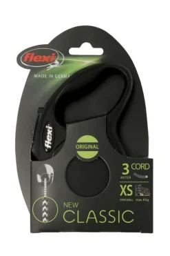 Flexi Bånd New Classic Svart 3m XS