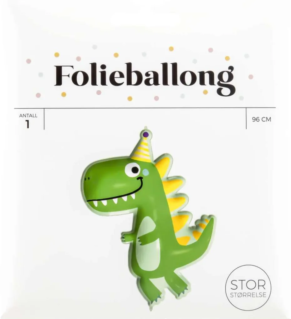 Folieballong Dinosaur H: 96 cm