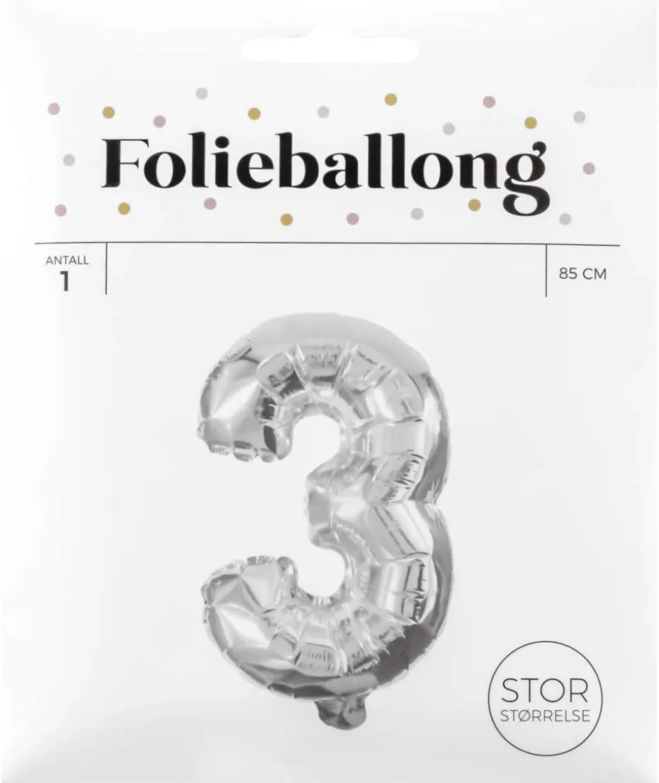 Folieballong H: 85 cm
