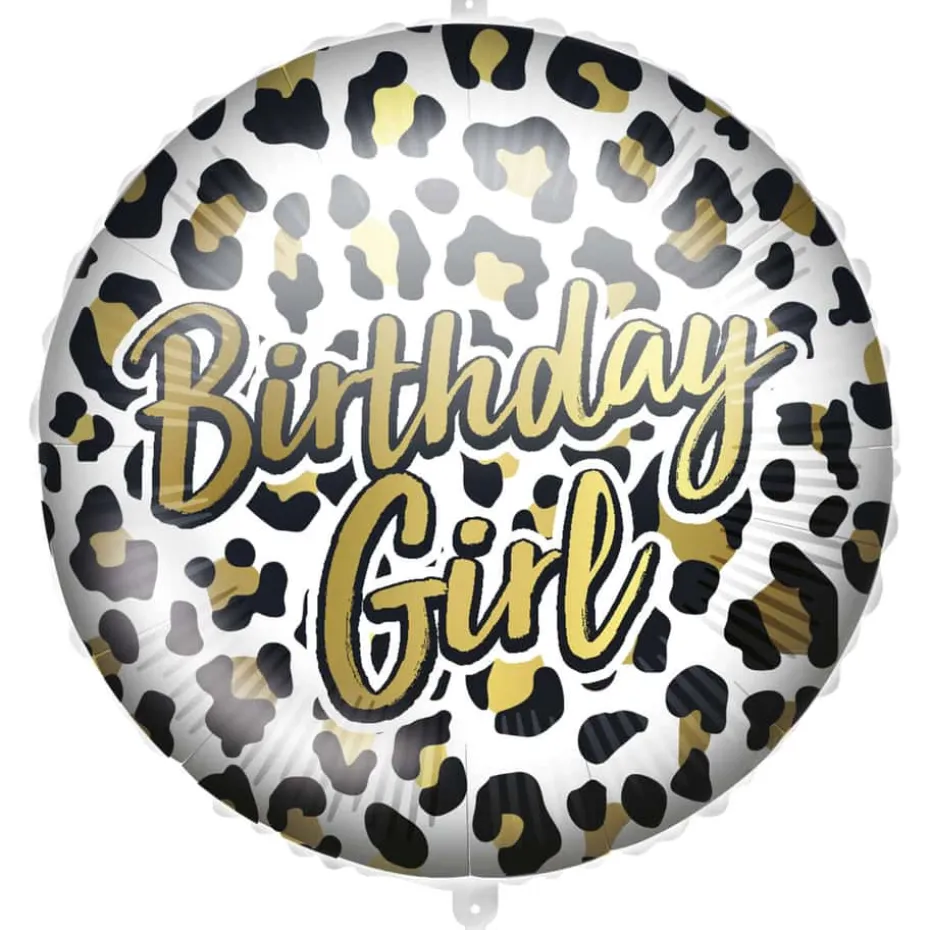 Folieballong Happy Birthday ø: 46 cm