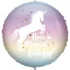 Folieballong Happy Birthday ø: 46 cm
