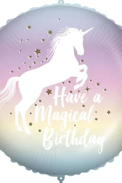 Folieballong Happy Birthday ø: 46 cm