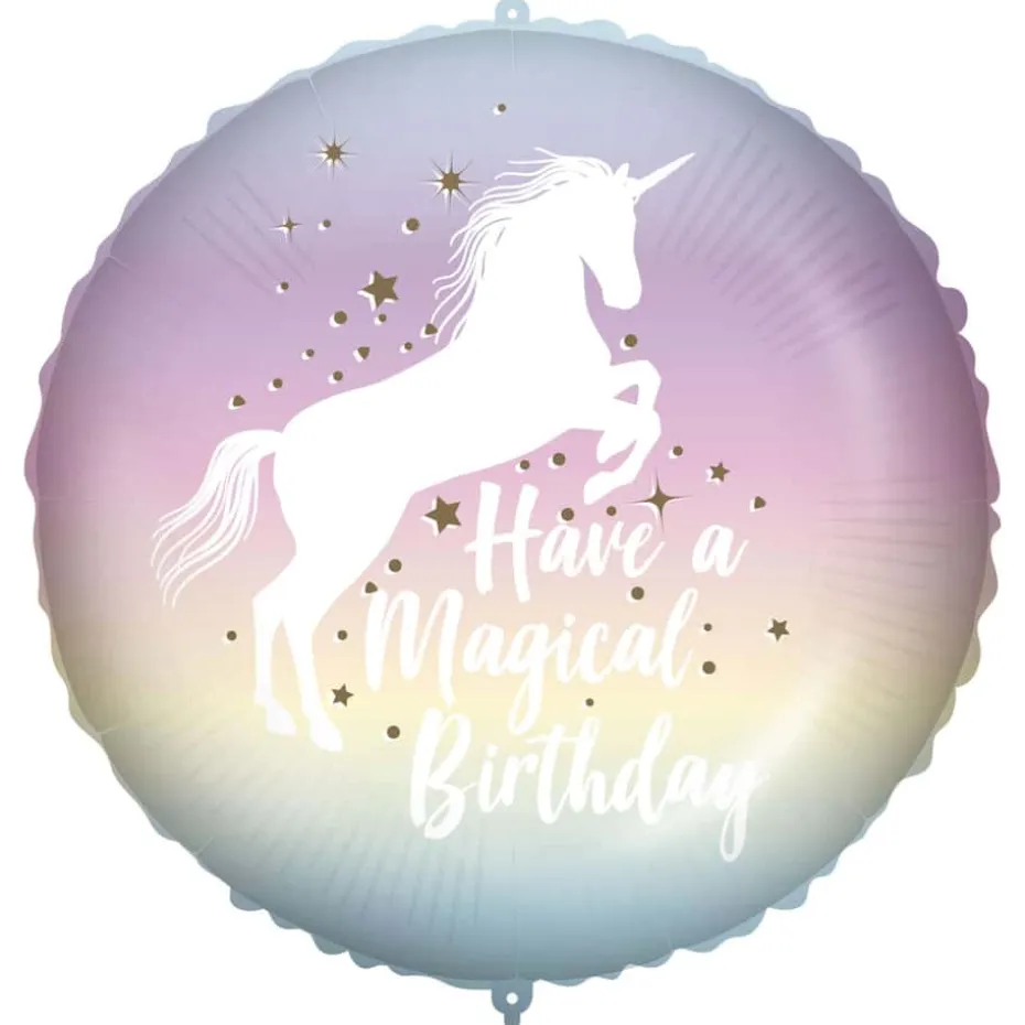 Folieballong Happy Birthday ø: 46 cm