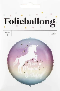 Folieballong Happy Birthday ø: 46 cm