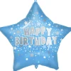 Folieballong Happy Birthday ø: 46 cm