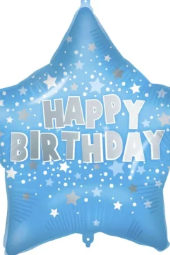 Folieballong Happy Birthday ø: 46 cm