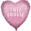 Folieballong Happy Birthday ø: 46 cm