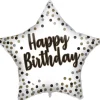 Folieballong Happy Birthday ø: 46 cm