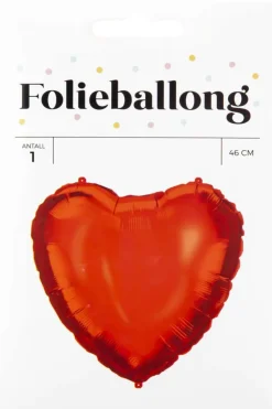 Folieballong Hjerte ø: 46 cm