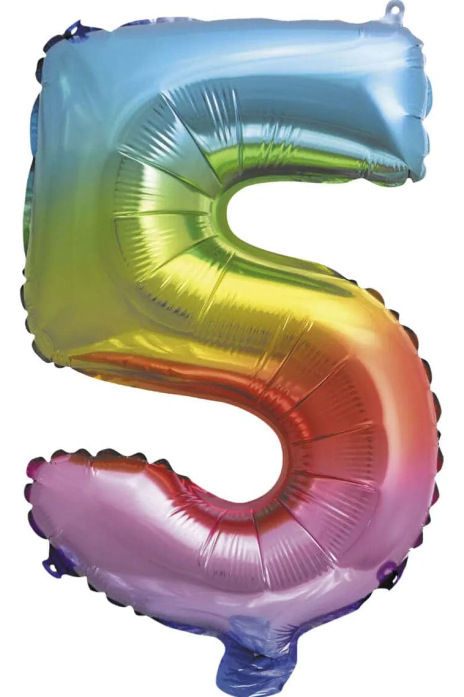 Folieballong Regnbue H: 35 cm