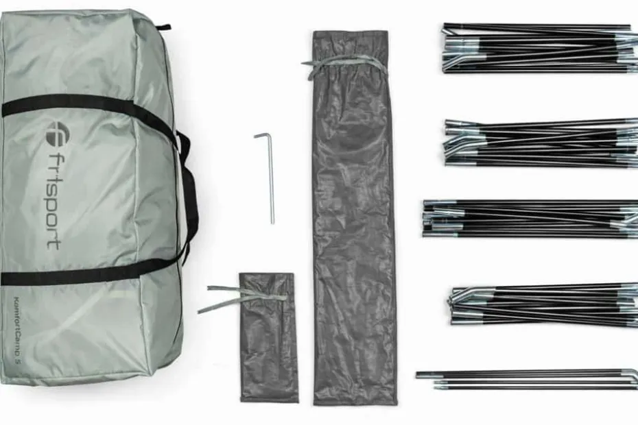 Frisport KomfortCamp 5 tunneltelt