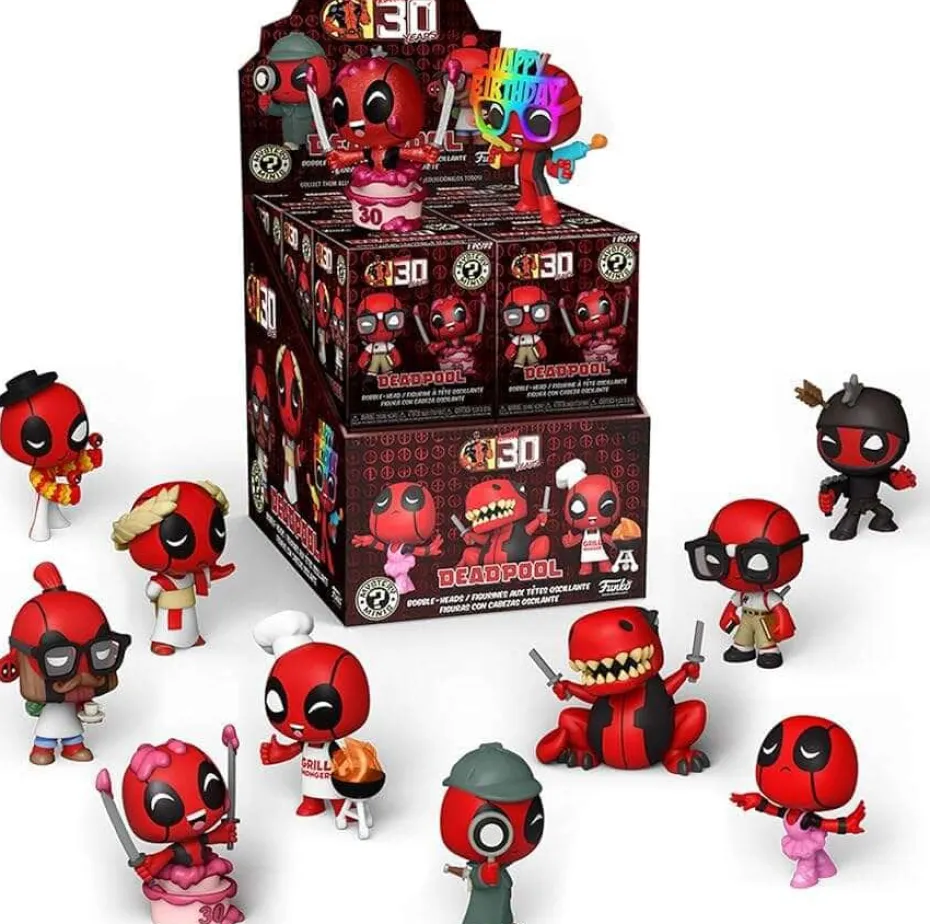Funko! Mystery Minis Deadpool overraskelsesfigur