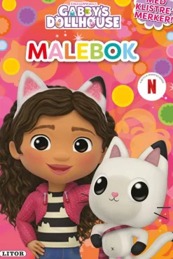 Gabby`s dukkehus malebok