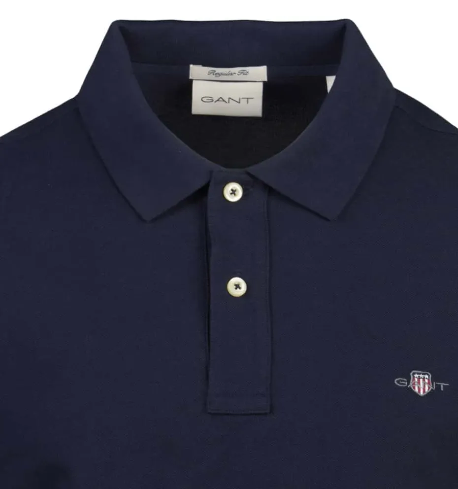 Gant Shield poloskjorte herre