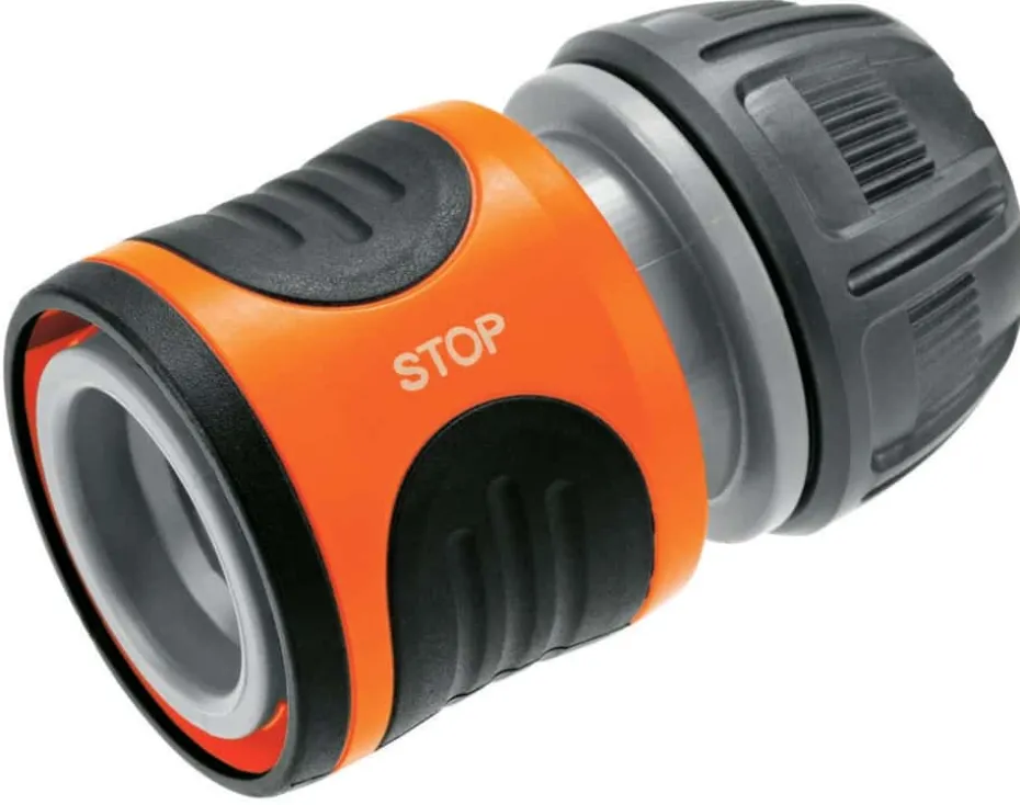 GARDENA slangekobling ¾ med vannstopp