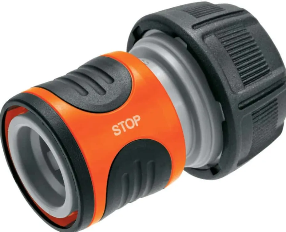 GARDENA slangekobling ¾ med vannstopp