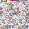Gavepose medium Happy Birthday
