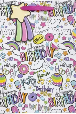 Gavepose medium Happy Birthday