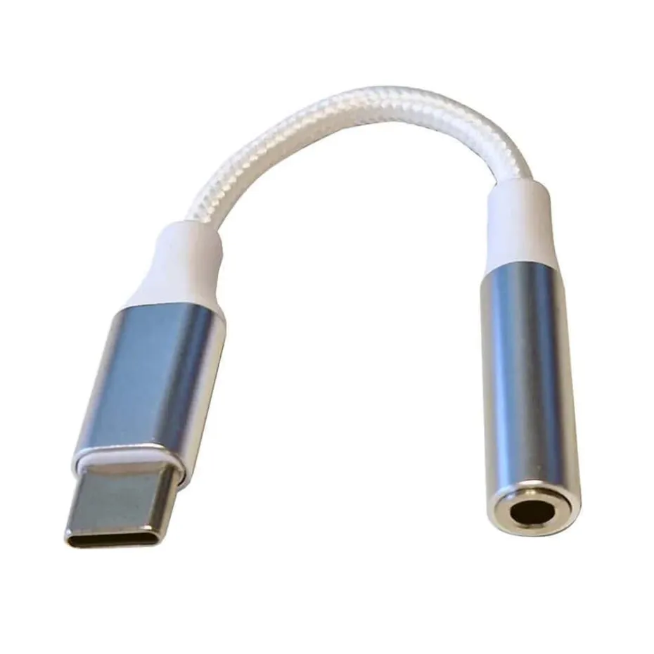 Gear Adapter Audio USB-C till 3,5 mm