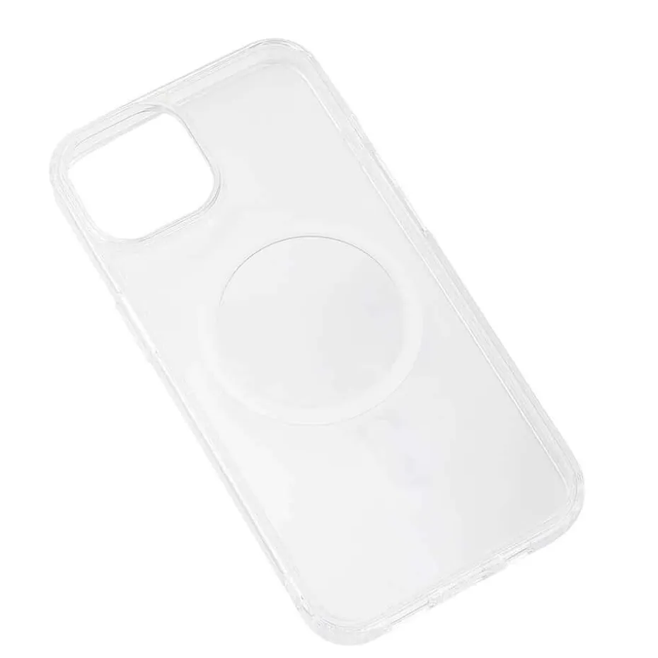 GEAR Backcover Transparent TPU MagSafe iPhone 13/14 mobildeksel